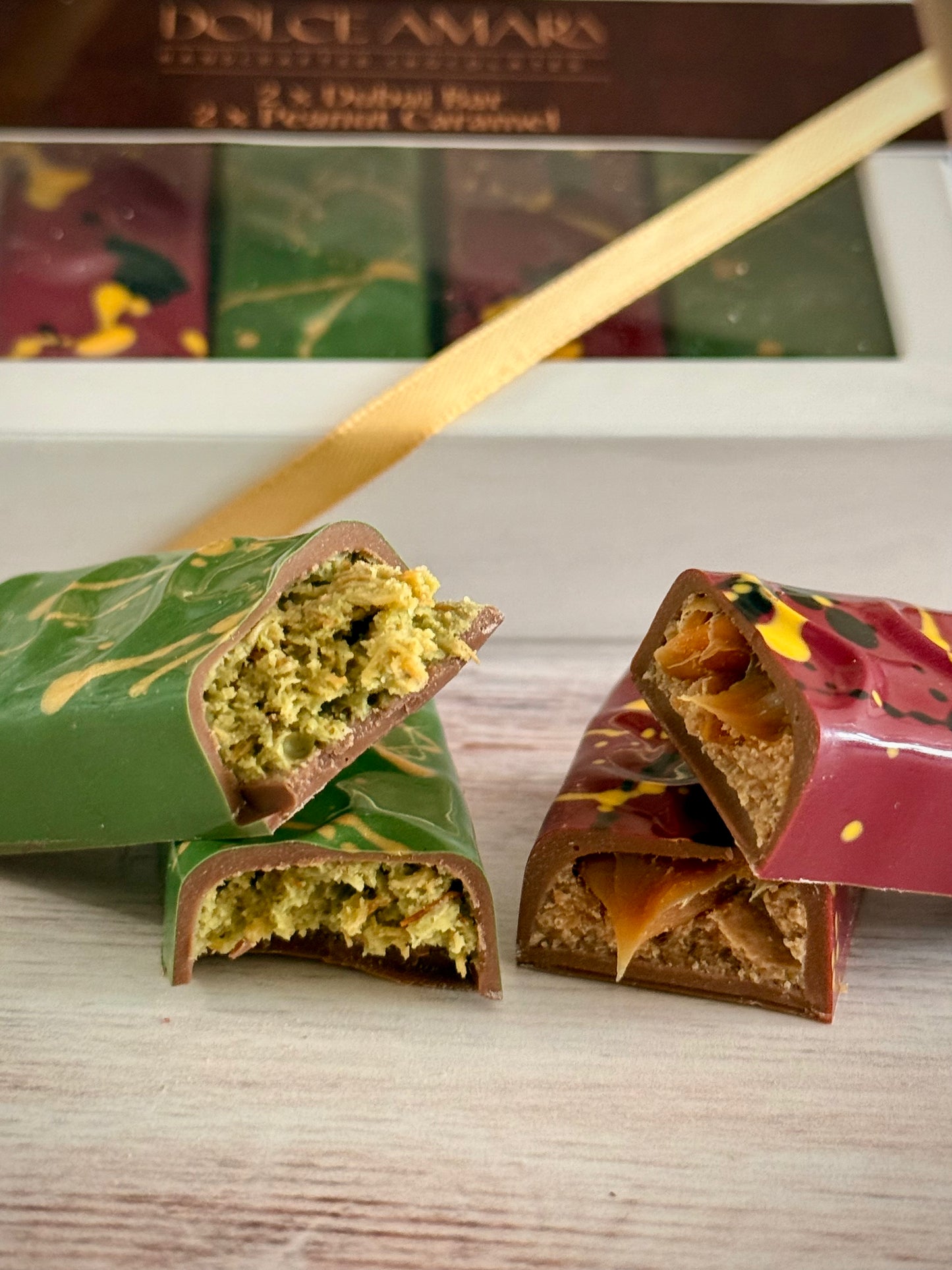 Snack Bars (Dubai Bar & Peanut Caramel)