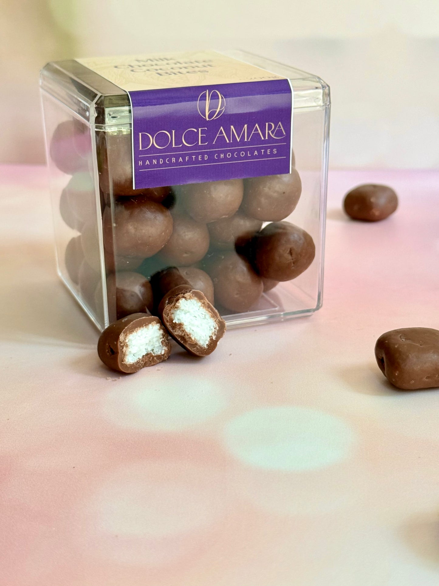 Milk Chocolate Covered Coconut Bites