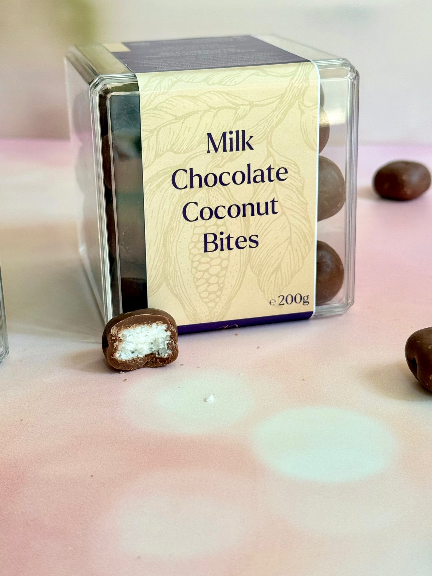 Milk Chocolate Covered Coconut Bites