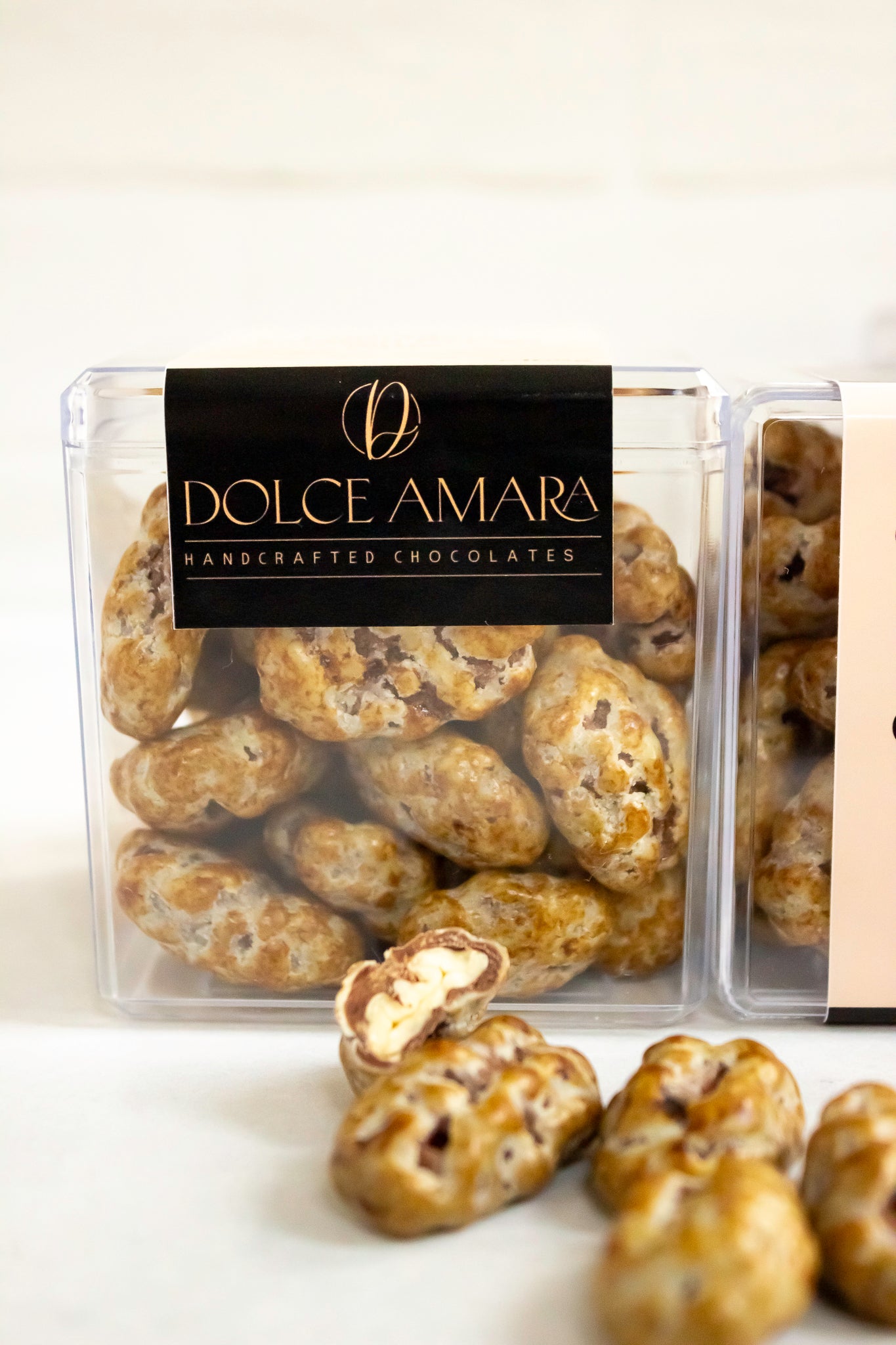 Coffee, Milk & White Chocolate Coated Pecan Nuts