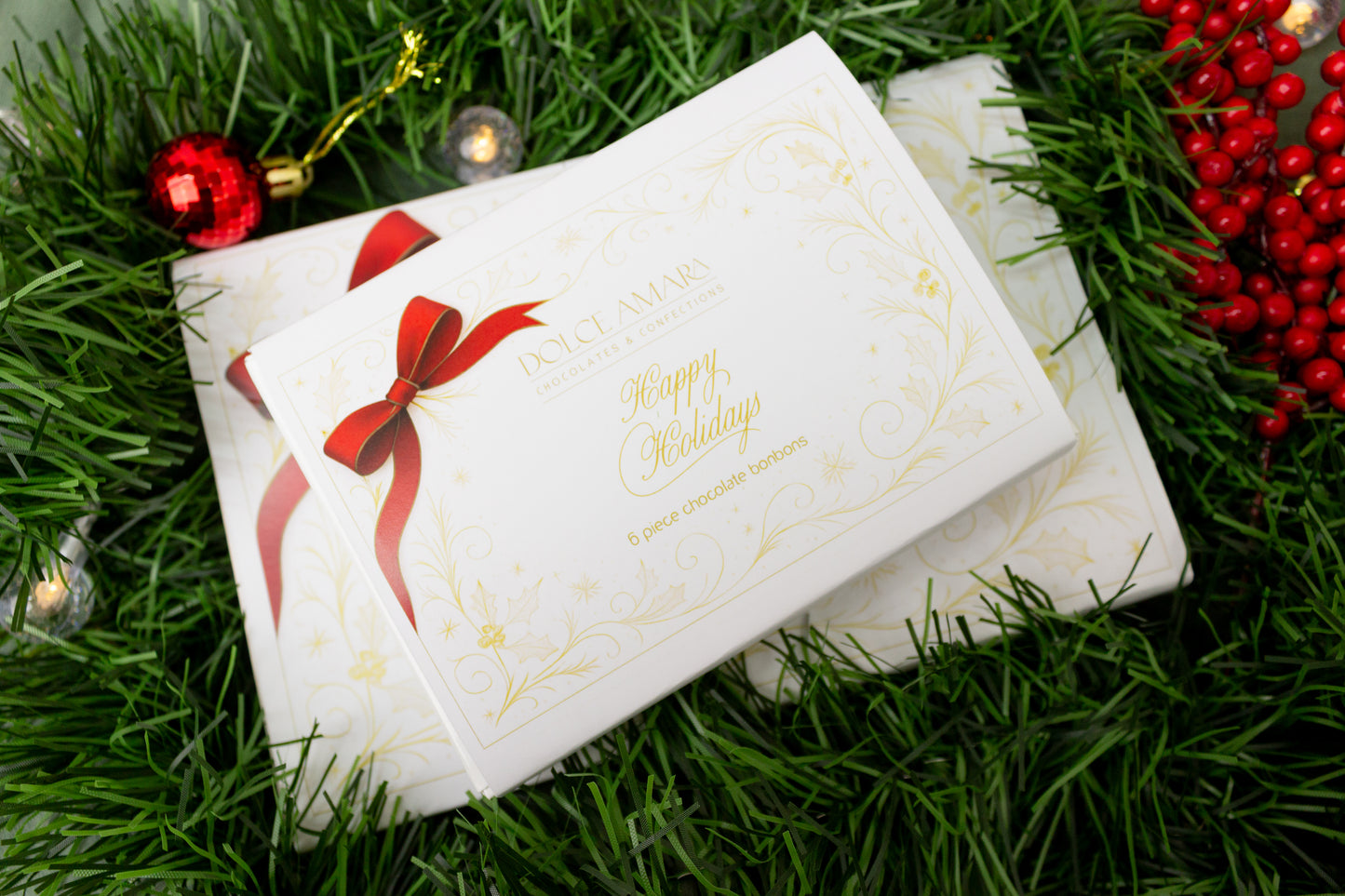 6 piece bonbons - Happy Holidays