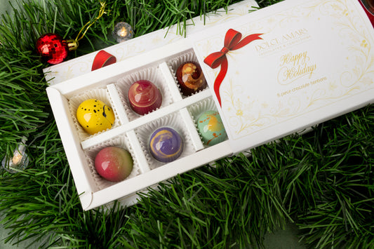 6 piece bonbons - Happy Holidays