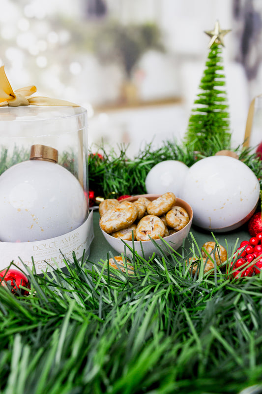 Milk Chocolate Ornament with Coffee Pecans