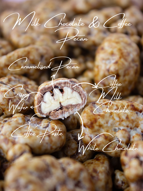 Coffee Chocolate Pecan Nuts